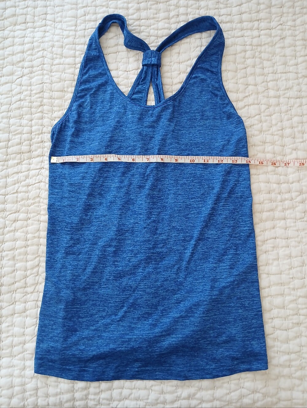 Blue Women's Racerback Tank Top